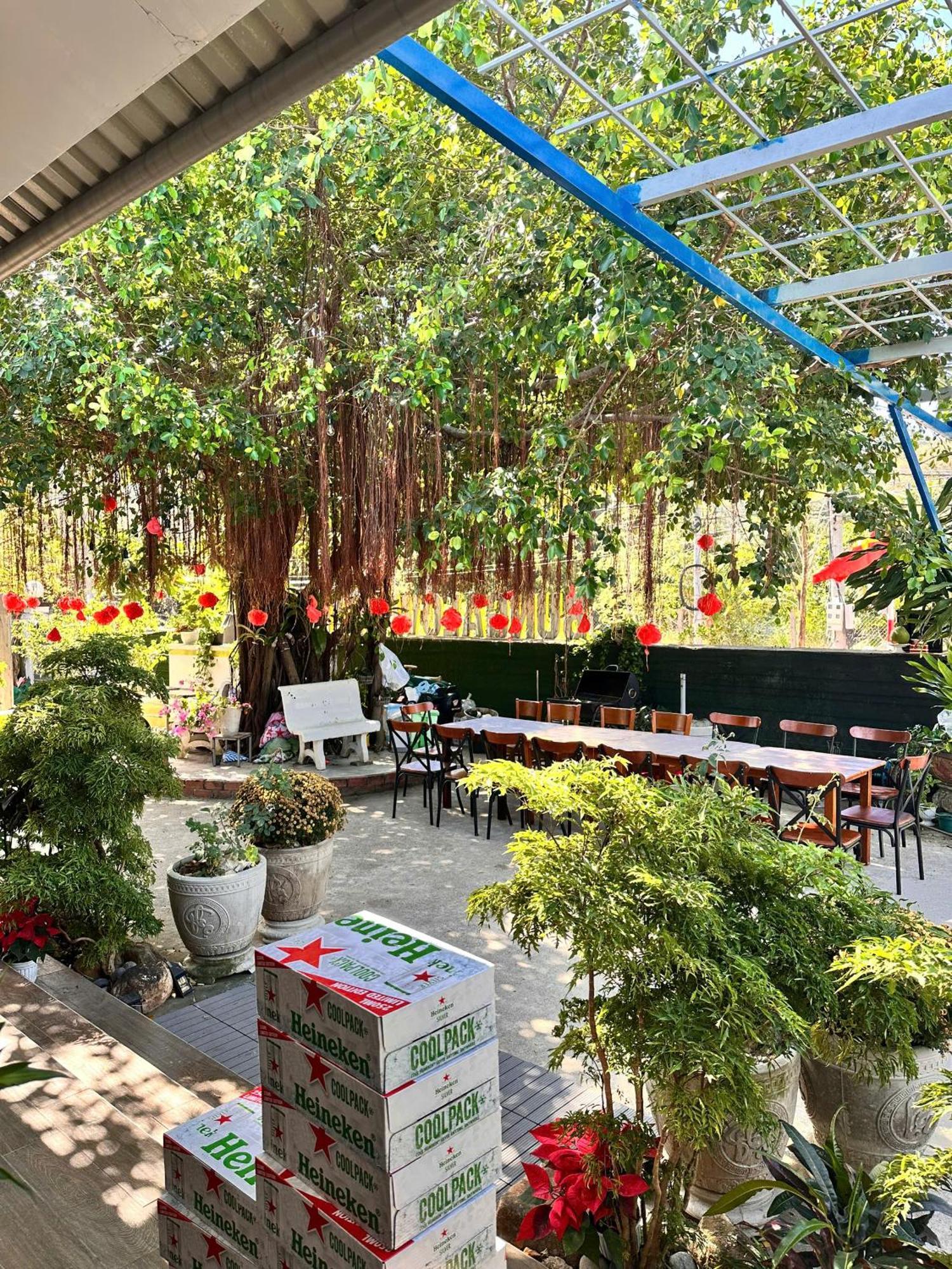 Bungalow Hotel Chi Khu Co Ong Eksteriør billede